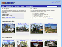 Tablet Screenshot of innshopper.com